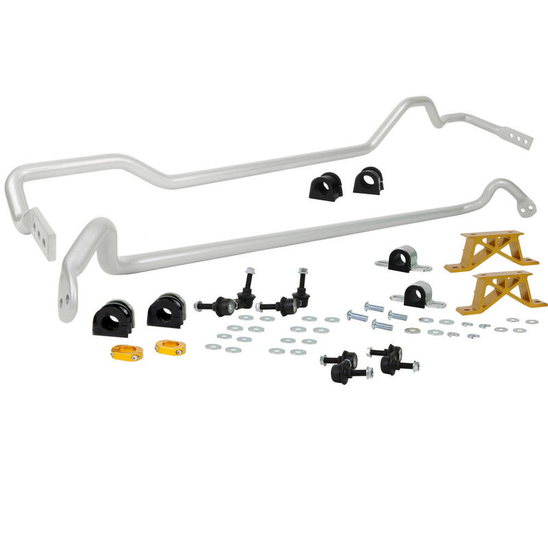 Whiteline Front and Rear Sway Bar - Vehicle Kit to Suit Subaru Impreza GD WRX STi MY05, MY06 | BSK009M