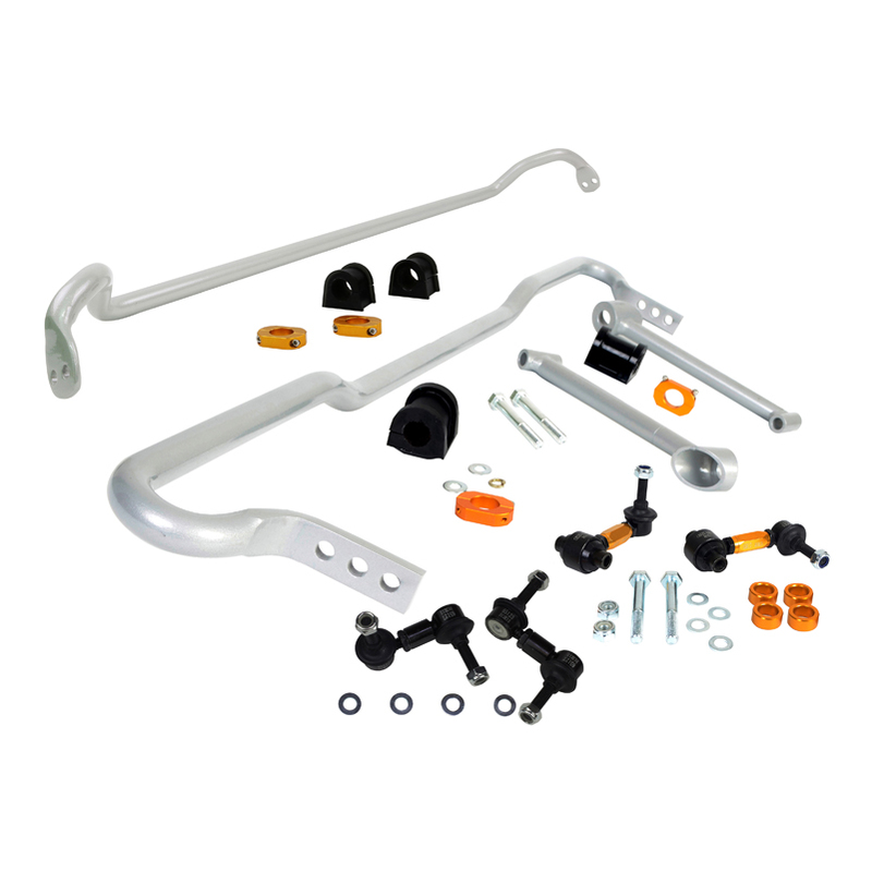 Whiteline Front and Rear Sway Bar - Vehicle Kit to Suit Subaru Impreza WRX GE, GH | BSK011